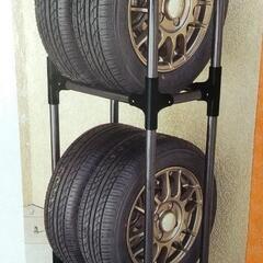 ☆新品未開封アイリスオーヤマ タイヤラック☆の画像
