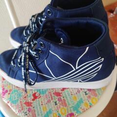 adidas インヒールスニーカー 23cmの画像