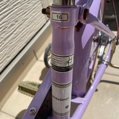 【無料】子供用自転車16インチの画像