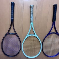 テニスラケット3本まとめの画像