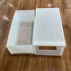 プラ衣装ケース【町田市再生家具】　0901 Cの画像