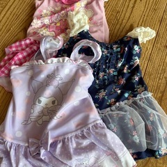 女の子　洋服　110cm ワンピース　トップス　ボトムス　水着の画像