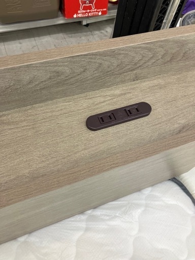 セミダブルベッド ホツレ・ヘタリ有 ブラウン 【トレファク堺福田】