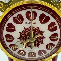 2509-005 ジャンク品  置時計 キズ汚れ有りの画像