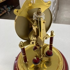 2509-005 ジャンク品  置時計 キズ汚れ有りの画像