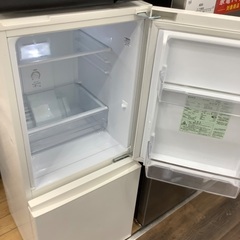 6ヶ月動作保証付　2ドア冷蔵庫　無印良品の画像