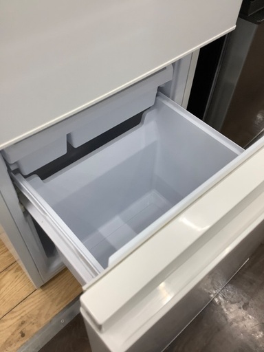 6ヶ月動作保証付　2ドア冷蔵庫　無印良品