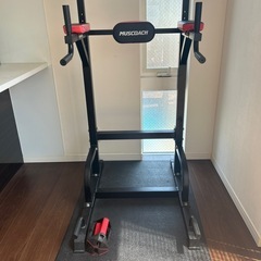 MUSCOACH 懸垂マシン　ぶら下がり健康器具　の画像