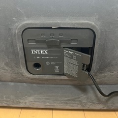 インテックス　電動エアーベット　シングルの画像