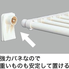 3本　強力つっぱり棚 L ニトリ　収納棚　突っ張り棒の画像