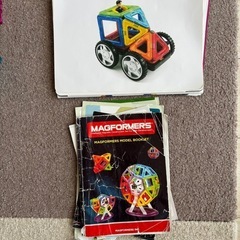 マグフォーマー　観覧車＋ベーシック　120ピース程の画像