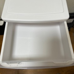 【0円】卓上収納　引き出し３段の画像