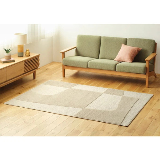 新品未使用　unicoラグEPET(エペット)グレージュ slide___________2025-09-