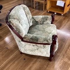 1人掛けソファ　カリモク製　【町田市再生家具】　251586の画像