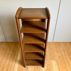 木製シューズラックの画像