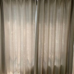 取引中- 【配送 - used】ニトリ 遮光カーテン＋レースの画像