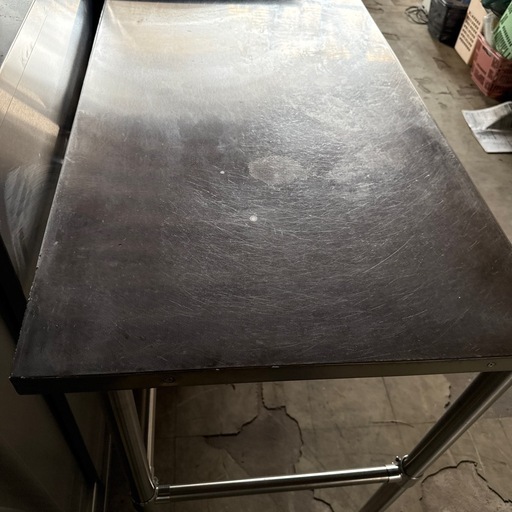 美品 厨房器具　調理台 作業台 1150×600×850mm