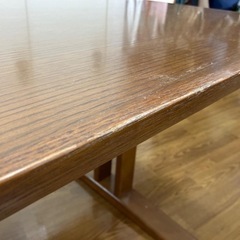 カリモク60 ダイニングテーブル　ブラウン　【トレファク　川越店】の画像