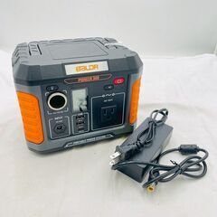 【❗️✨超美品使用回数極小✨❗️】BALDR　ポータブル電源 PIONEER300 ＋ ソーラーパネルセット☀️アウトドア・防災用 ❗️の画像