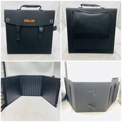【❗️✨超美品使用回数極小✨❗️】BALDR　ポータブル電源 PIONEER300 ＋ ソーラーパネルセット☀️アウトドア・防災用 ❗️の画像