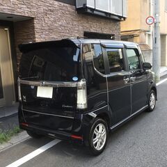 N-BOXカスタム　GLパッケージ　４WD　車検9年3月　乗って帰れます　ナビ　テレビ　②の画像