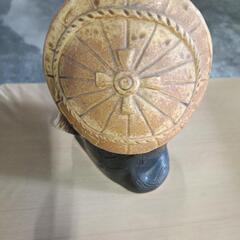 たぬき タヌキ 陶器製の画像