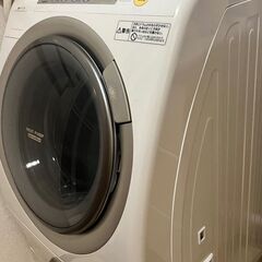 パナソニック ドラム式洗濯乾燥機 NA-VR2500L（2008年製／洗濯9kg・乾燥6kg）の画像