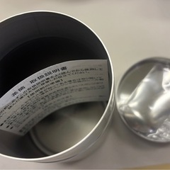 最終価格日本製　上品でスッキリしたデザインのステンレス茶筒　の画像