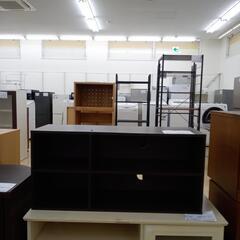 リユースのサカイ太田店★ジモティ割あり★  テレビ台 ダークブラウン H42×D29.5×W89 クリーニング済み OJ10792の画像