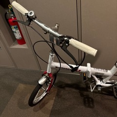 折りたたみ自転車の画像