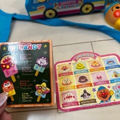 アンパンマンアイスクリーム　アイスキャンディー　クレープの画像