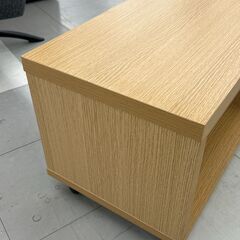 ★リユースのサカイ千葉中央店★期間限定割引有  テレビ台 ブラウン H37×D35×W100 クリーニング済み TC4427            SAKAI家具　の画像