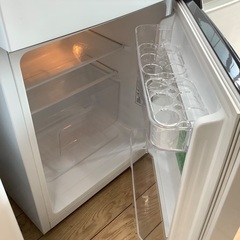 6ヶ月動作保証付　Hisense 2ドア冷蔵庫の画像