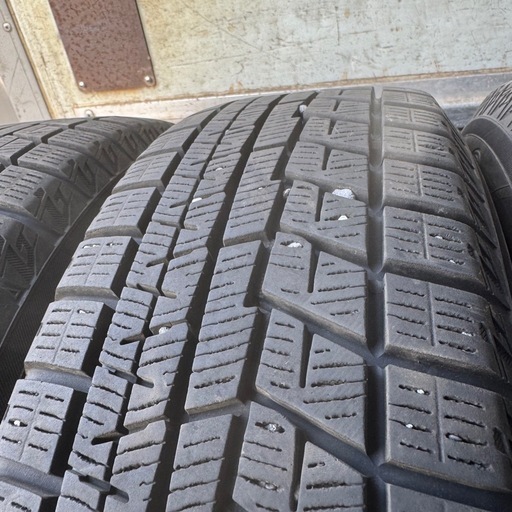 A TECH SCHNEDER アルミホイール　バリ山　YOKOHAMA IG60 175/65R15 スタッドレス　タイヤ　2021