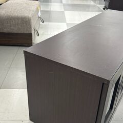 ★リユースのサカイ千葉中央店★期間限定割引有  テレビ台 ブラウン H48×D42×W120 クリーニング済み TC4430            SAKAI家具　の画像