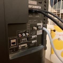 シャープ液晶テレビ40型の画像