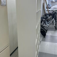 ★リユースのサカイ千葉中央店★収納棚 ホワイト H185×D39×W185 クリーニング済み TC4431            SAKAI家具　の画像