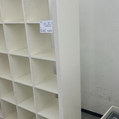 ★リユースのサカイ千葉中央店★収納棚 ホワイト H185×D39×W185 クリーニング済み TC4431            SAKAI家具　の画像