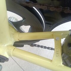★リユースのサカイ日立店★HJ7010 BRIGHTDAY 自転車 20インチ イエロー クリーニング済み の画像