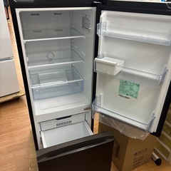 ☆ドリーム荒牧店☆ジモティー割引有☆【クリーニング済み】ハイセンス/2ドア冷蔵庫/HR-D16FB/162L/2023年製の画像