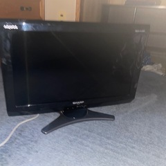 テレビ　SHARP  AQUOS20型の画像