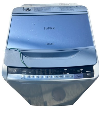 【2017年製】 HITACHI 日立 ヒタチ 全自動電気洗濯機 BEATWASH ビートウォッシュ7kg BW-V70A 