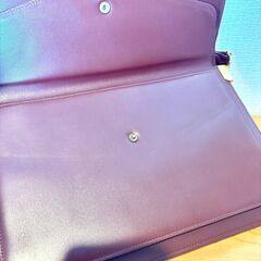 美品 カルティエ マストライン ボルドー レザー ショルダーバッグの画像