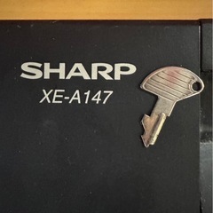 H2911  電子レジスター　動作確認済み　SHARP シャープ　XE-A147の画像