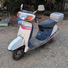 三重県津市から〜希少‼️リード50S！レストアベース車輌！格安スクーター、原付きバイク、オートバイ‼️ LEAD S ホンダ　HONDA　2ST 2サイクル　希少　当時物　旧車　引取り、配達も可能です！の画像