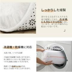 再3【3畳】絨毯 カーペット シャギーラグ 【ライトキャメル】 ラグマット Beddiny ホットカーペット対応の画像