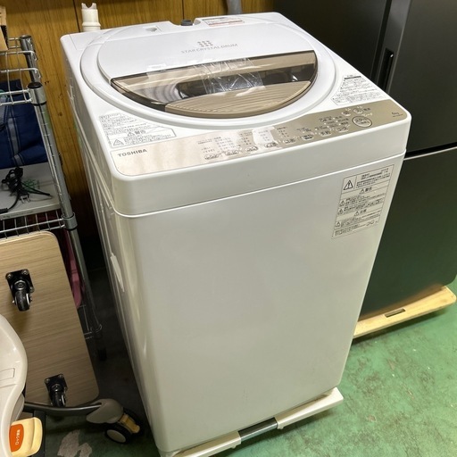 【済】東芝 洗濯機 6kg