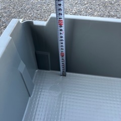 コンテナ　空容器　通い箱　メダカ飼育にの画像