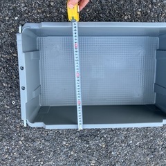 コンテナ　空容器　通い箱　メダカ飼育にの画像