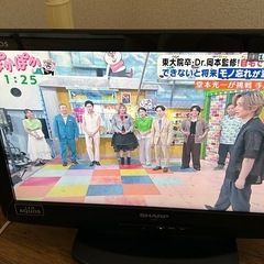 シャープ　AQUOS 液晶テレビの画像